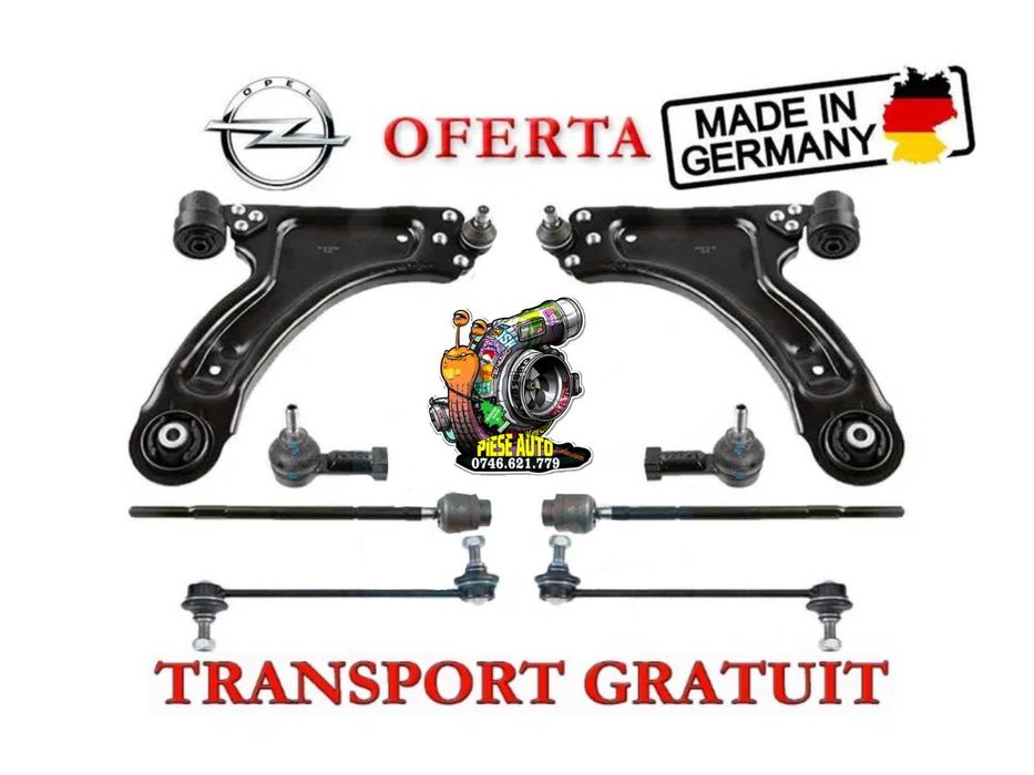 Kit brate Opel Corsa C 2001-2006 + TRANSPORT GRATUIT