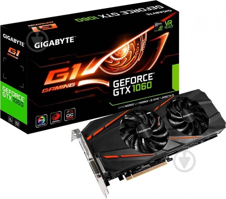 ПРОДАМ Видеокарту Nvidia GeForce GTX 1060 3GB (Личная, на фото).