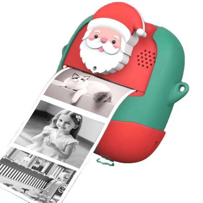 Aparat foto copii cu printare instant VALA SANTA Mos Craciun