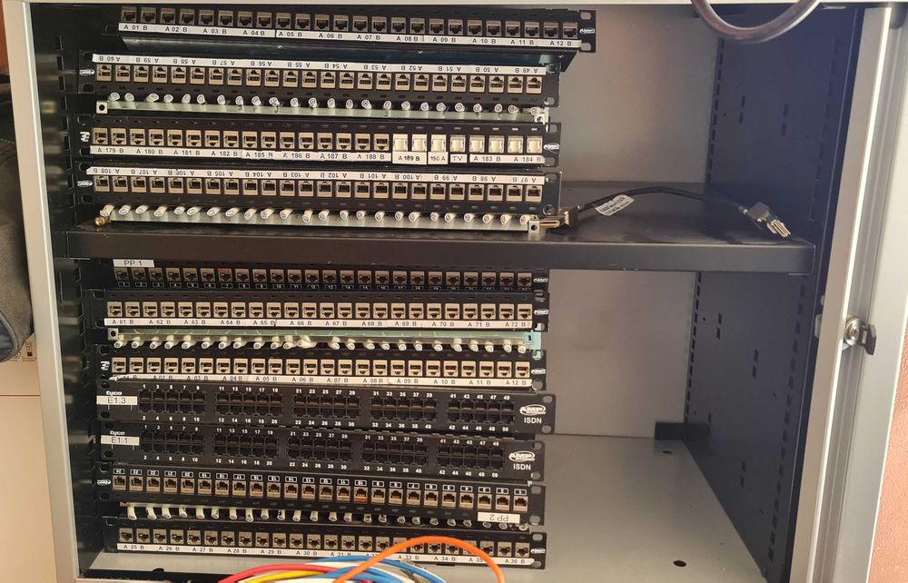 Patch Panel AMP NetConnect 24P 19 inch SH Targoviste • OLX.ro