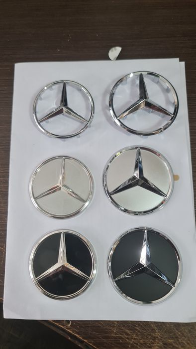 Емблема за волан Airbag на Мерцедес 3d и стъклена