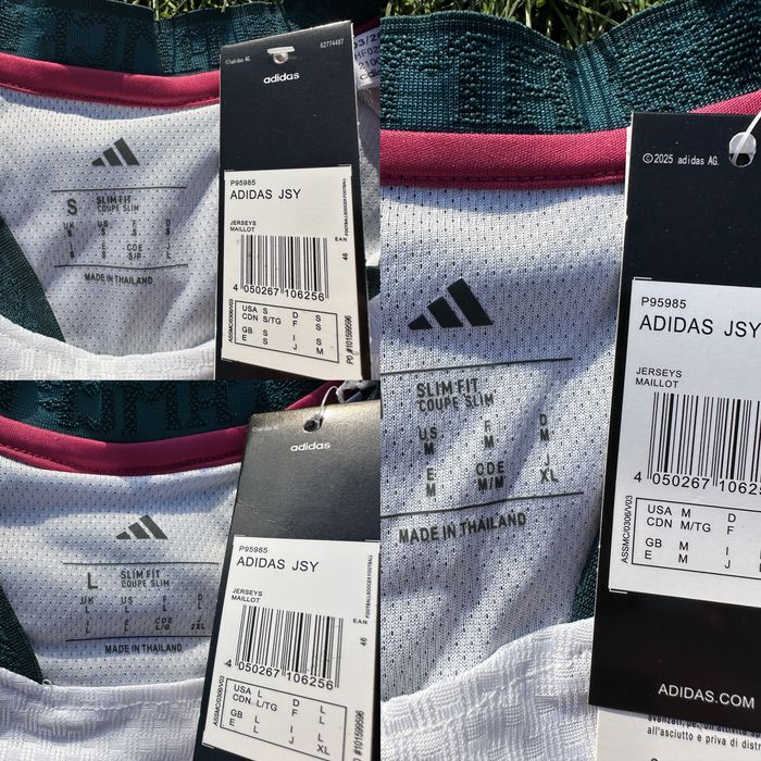 Real Madrid Home UCL 25/26 Mbappe Vini Jr  Bellingham(S/M/L)