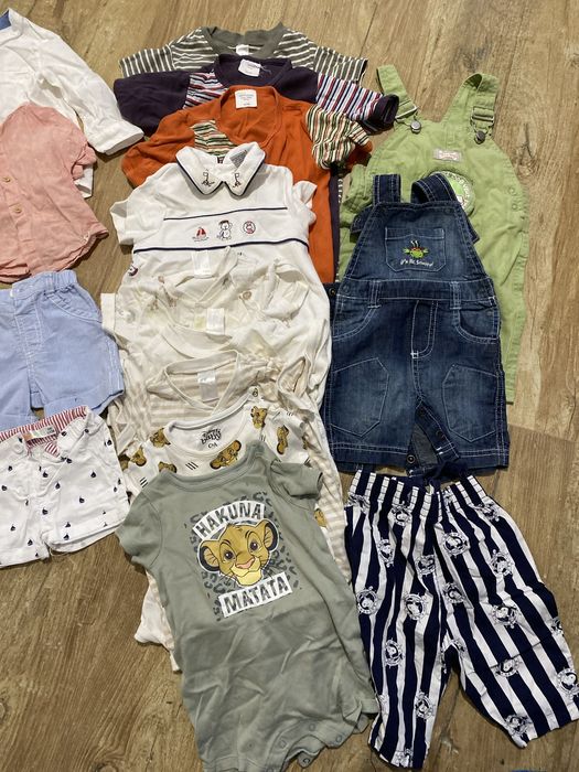 Lot hainute bebe baiat 3-6 luni