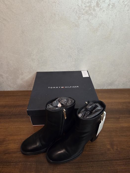 Ghete din piele femei tommy