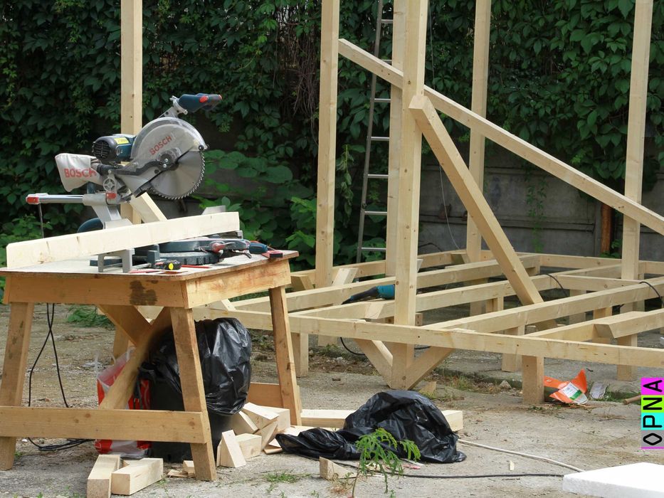 Lucrari Lemn Tiny House- terase- deckuri-pergole
