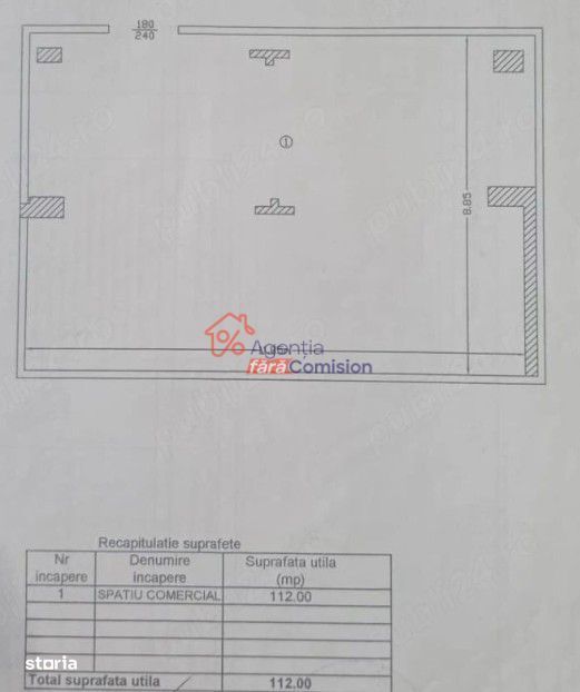 Spatiu comercial, 112mp, zona Tg Cucu, 24euro/mp - Mai multe