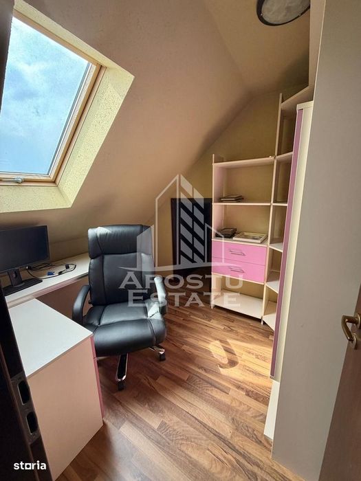 Casa 5 camere, de inchiriat, centrala proprie, Giarmata Mare