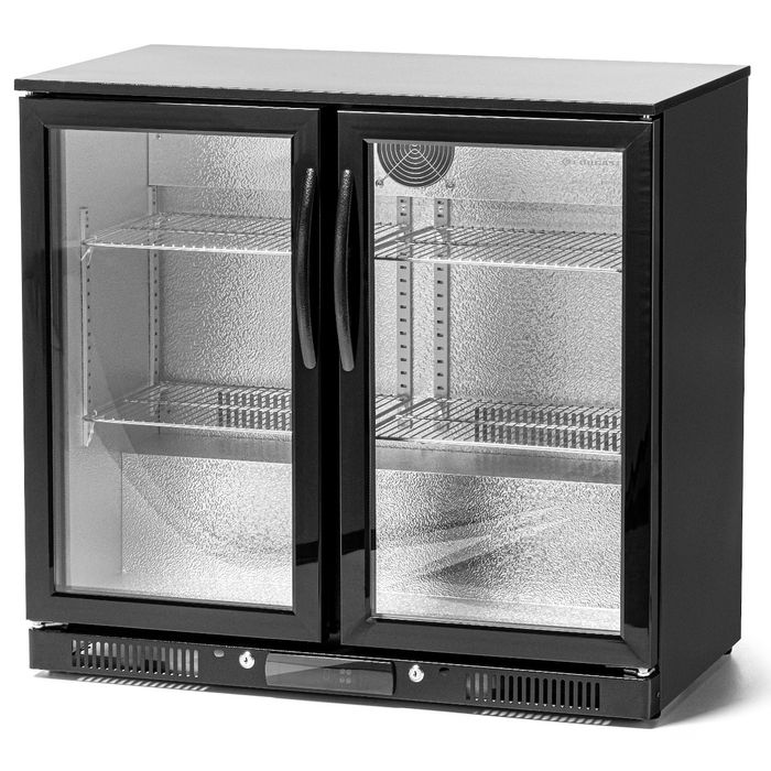 Vitrină rece pentru bar cu 2 uşi, nouă