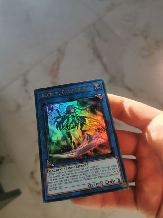 Yu Gi Oh Galatea the Orcust Automaton UNGRADED RAW