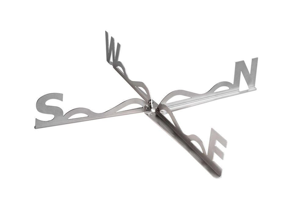 Месершмит Bf109 Инокс Ветропоказател с посоки и история, ръчна работа