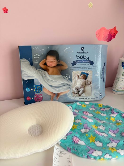 Ортопедична възглавница за бебе (размер М, 1-12м)
