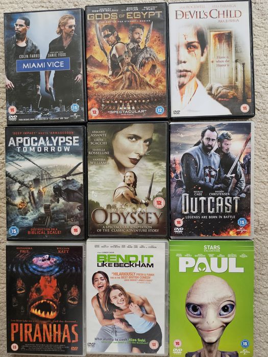 Оригинални DVD от лична колекция на Английски език