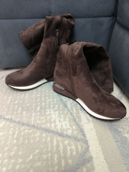 Сапоги - чулки демисезонные