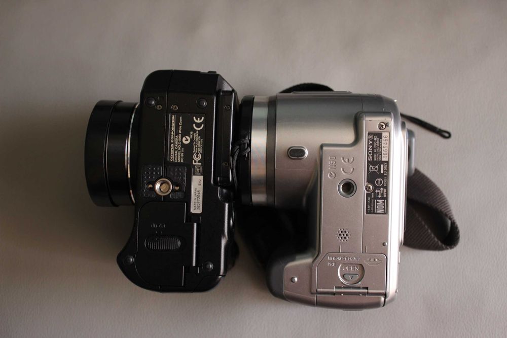 Olympus Camedia C-5060 + Sony Cyber-shot DSC-W50