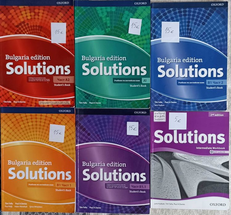 Английски език Solutions Bulgaria edition