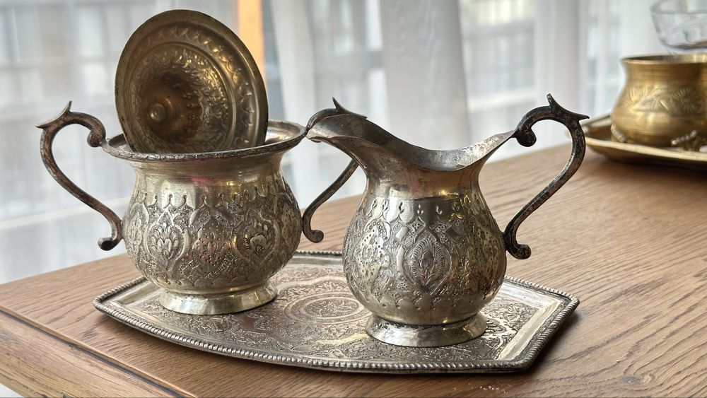 Серебрение сервизы Персия антикварные