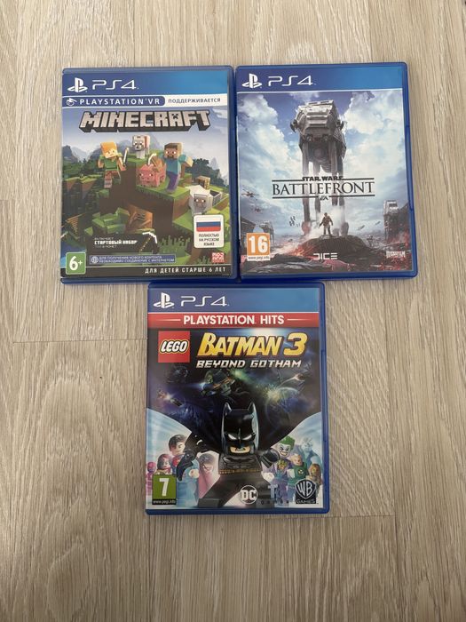 Диски на PS5, PS4, в идеальном состоянии, каждый по 8000 тг