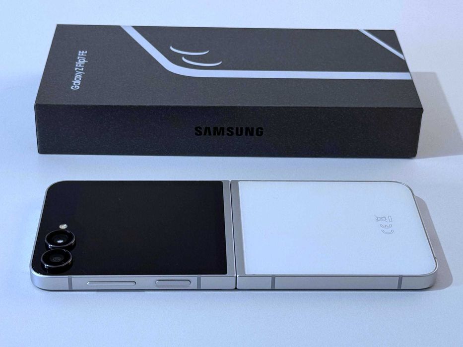 Бартер! НОВ! 24м.Гаранция! Samsung Galaxy Z Flip 7 FE White (Бял)