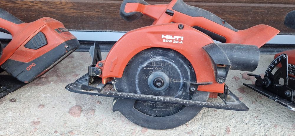 Hilti circular pe acumulatori