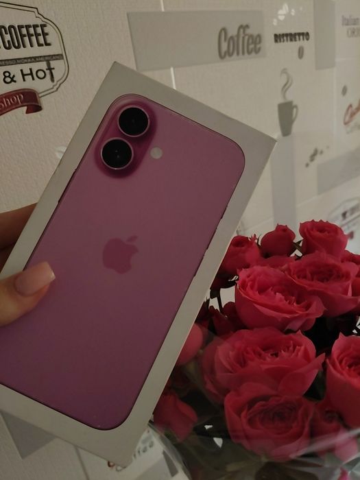 iPhone 16 256гб в розовый