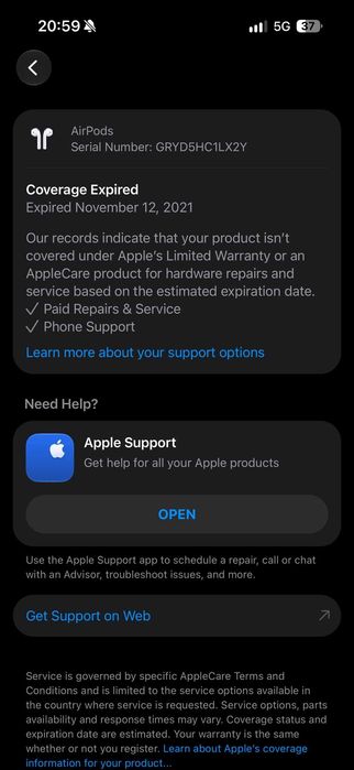 Casti apple air pods 2