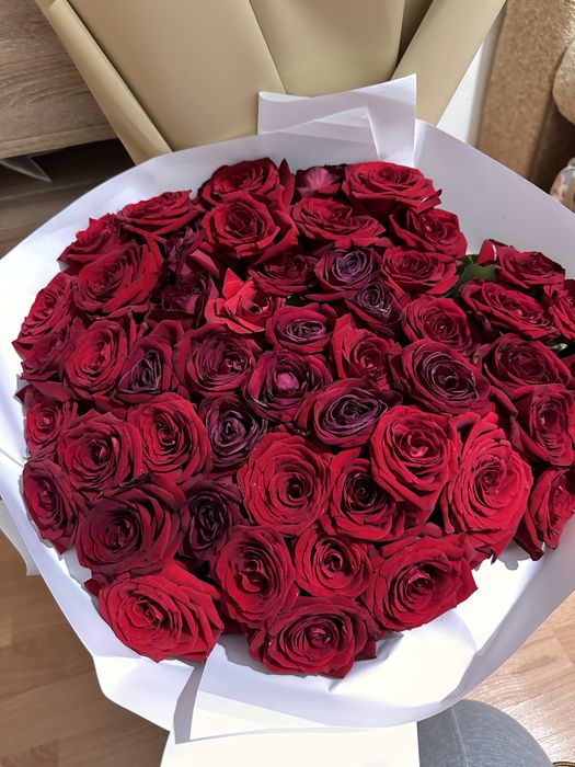 Цветы красный роза