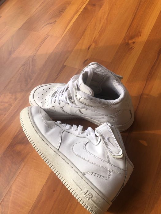 AIR FORCE 1 07 MID - Sneakers high - white