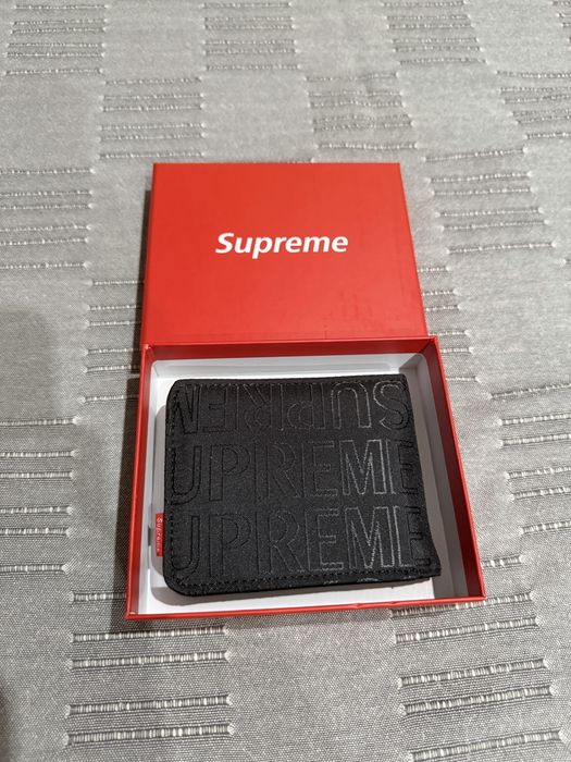 Portofel negru supreme + cutie