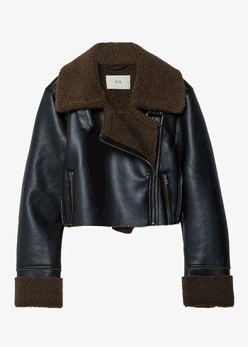 Чисто ново кожено яке Stradivarius