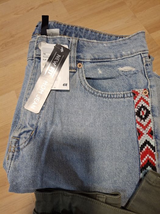 Дънки 4 броя Зара,НМ.р38-40 ЗАЕДНО