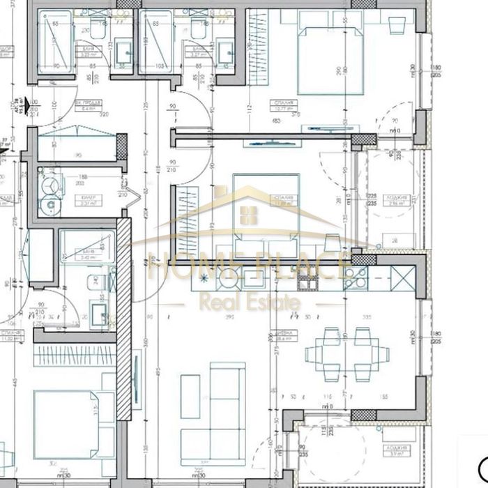 Тристаен апартамент в новострояща се сграда