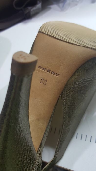 Босоножки   кожаные