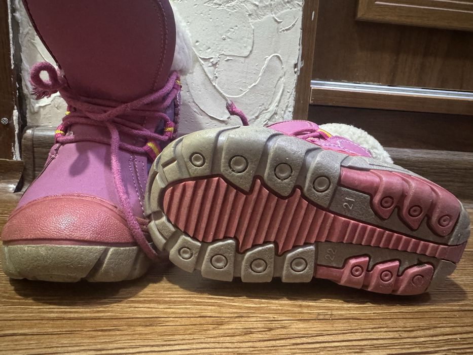 Зимняя обувь 21 размер для девочки