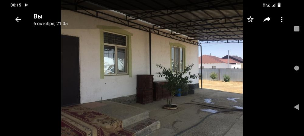 Продаётся в связи с переездом  4-х комнатный дом в 8 участке (АТАМУРА)