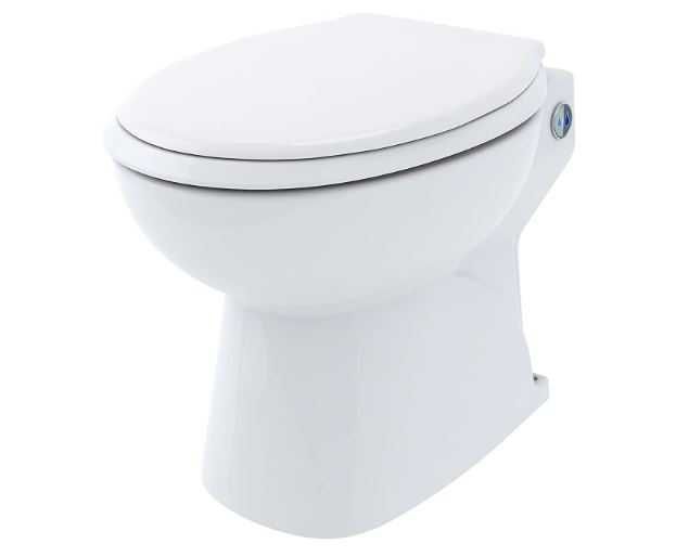 Silence – Toaletă cu macerator silențios, 500 W, nouă