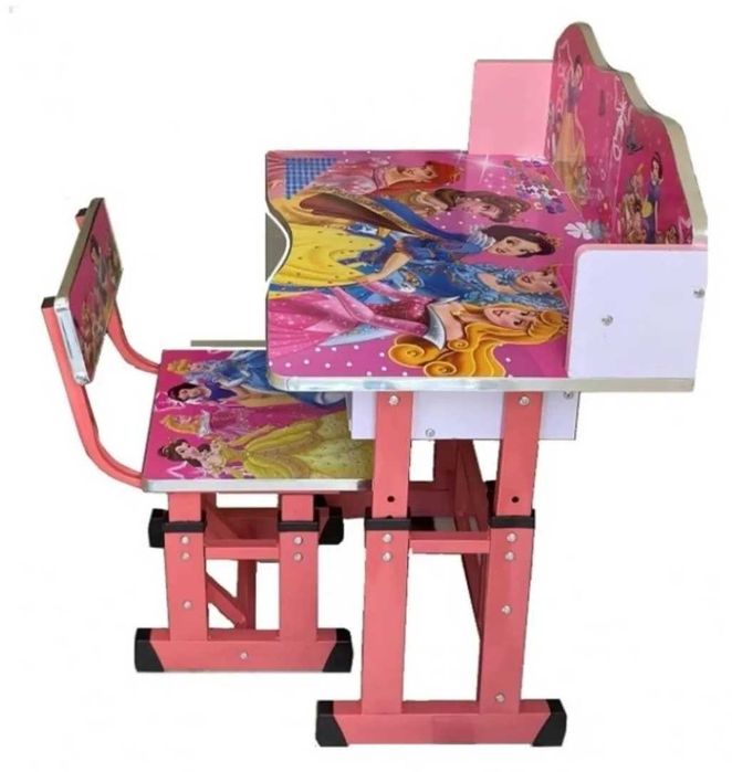 Детско Бюро Чин комплект Бюро + столче Различни Герои Чисто ново