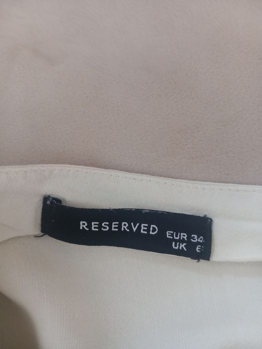 Bluza reserved cu maneci 3/4 bufante Buster yellow mărimea XS