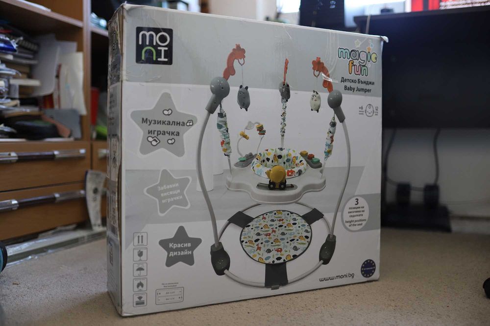Бебешко бънджи Moni Magic Fun