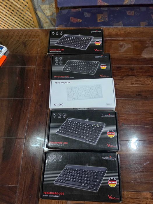 клавиатури за компютър – Perixx + Gaming клавиатури – нови 14 броя