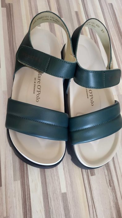 Сандали на  Marc O'Polo зелени и кафяви