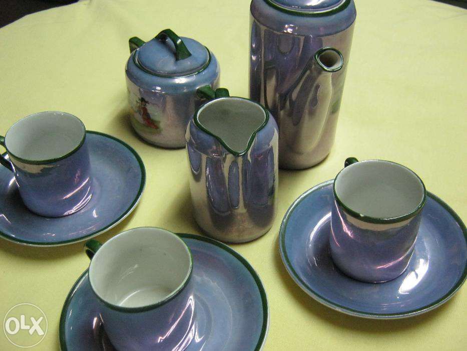 Set portelan Bavaria,pt 3 persoane,motive asiatice.