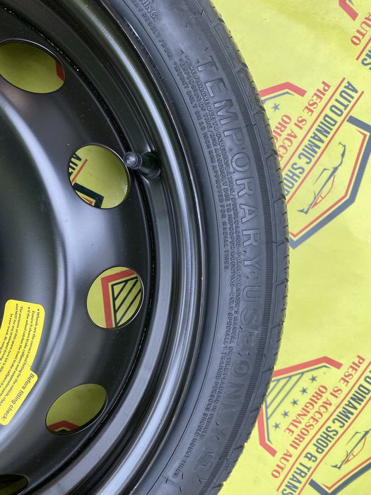 Roata rezerva slim originala BMW X2 seria1 F40 125/70/18 5X112 Dot1222