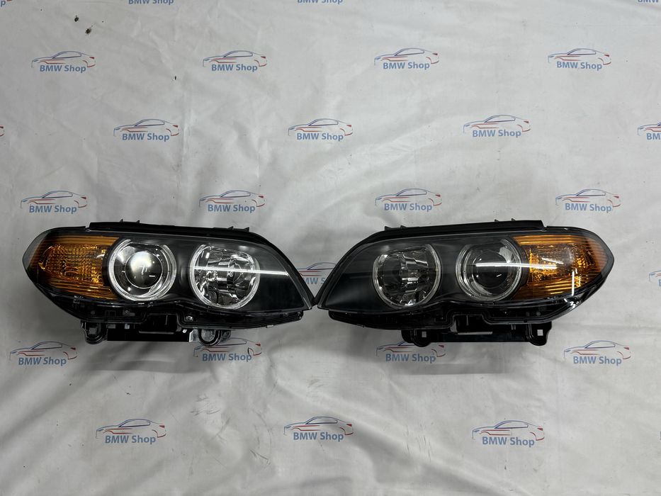 Новые оригинальные передние фары Hella от Bmw x5 e53 х5 е53