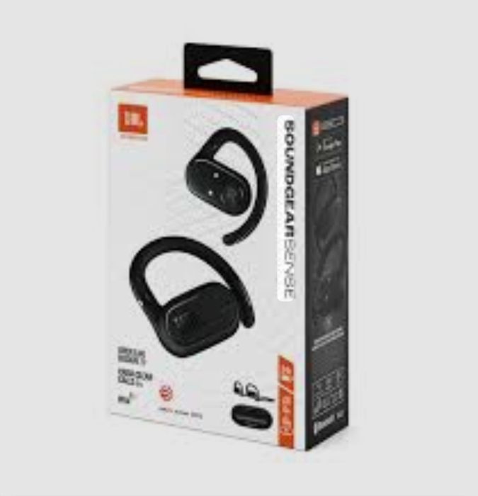 JBL Soundgear Sense — open-ear (ear-hook) wireless earbuds by JBL