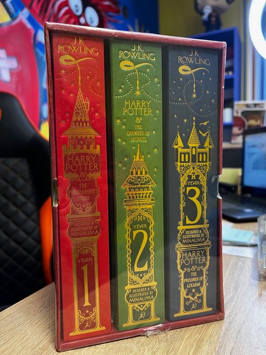 Хари Потър 1-3 интерактивен колекционерски луксозен комплект Миналима