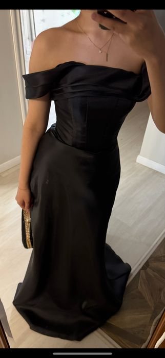 вечернее платье черное