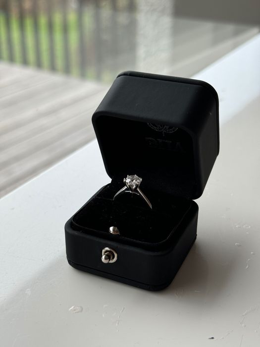 Кольцо 1 карат бриллиант EPL DIAMOND