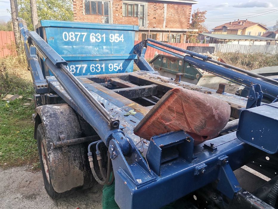 Контейнер за строителни отпадаци/извозване/къртачни/бобкат/самосвал,