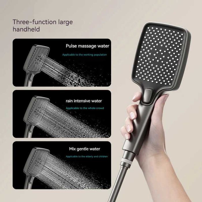 Модерен интелигентен душ с дисплей и LED подсветка