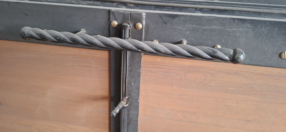 Ворота металл + дерево